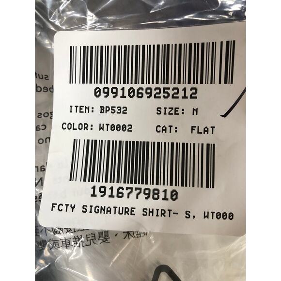 J. Crew Factory Signature Shirt Button Up White NWT M - Picture 7 of 9